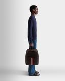  Balo Bally Code Backpack In Ebano Leather 'Brown' 