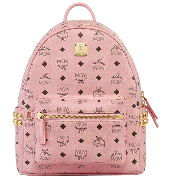  Balo Nữ MCM Stark Side Studs Backpack 'Pink' 