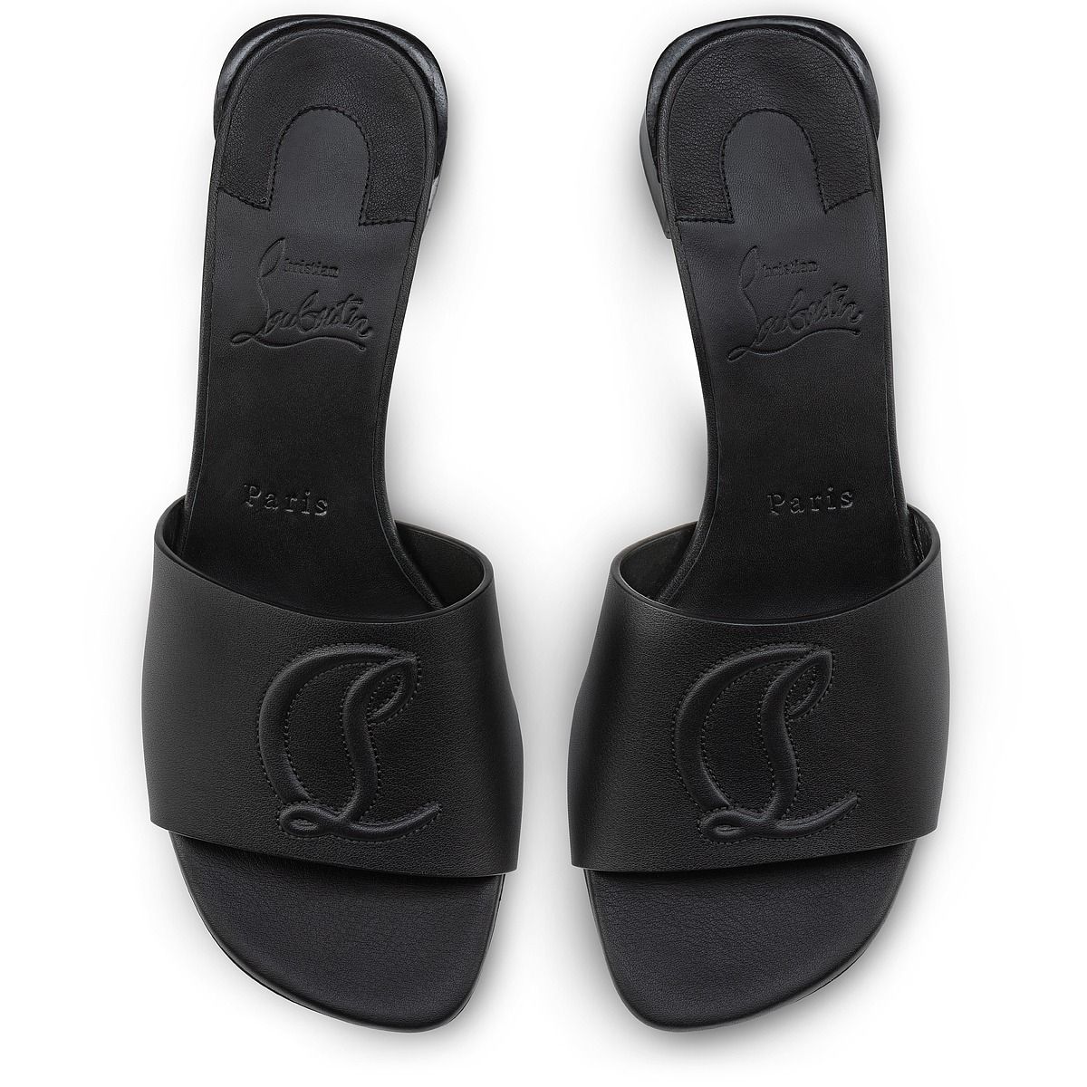  Dép Nữ Christian Louboutin So CL Mule 'Black' 