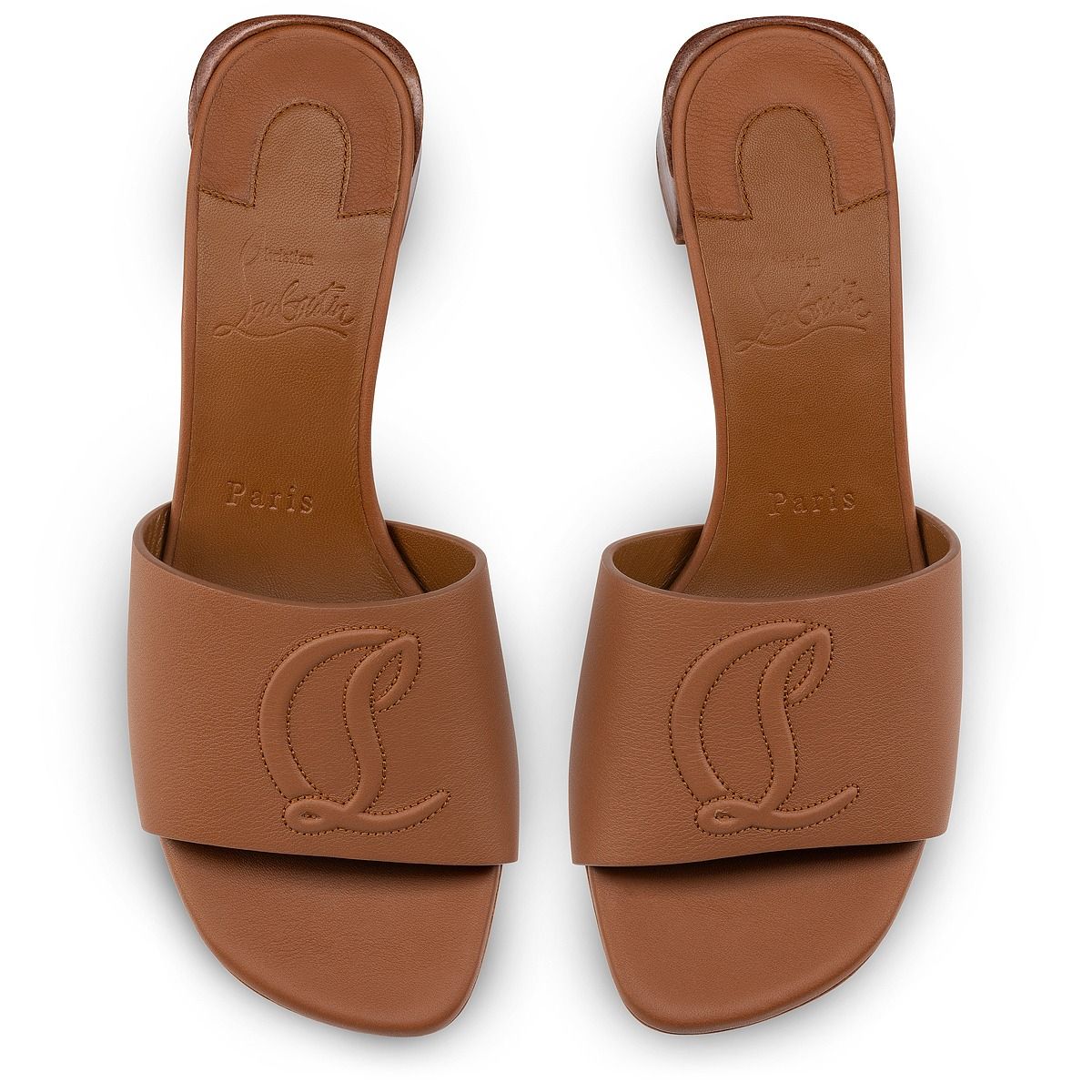  Dép Nữ Christian Louboutin So CL Mule 'Cuoio' 