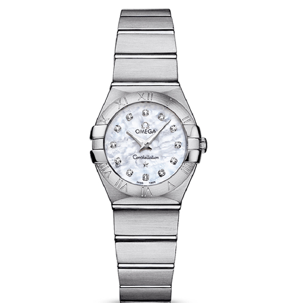  Đồng Hồ Nữ Omega Constellation 'Silver' 