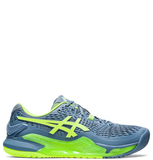 Giày Asics Gel Resolution 9 Steel 'Blue Green' 