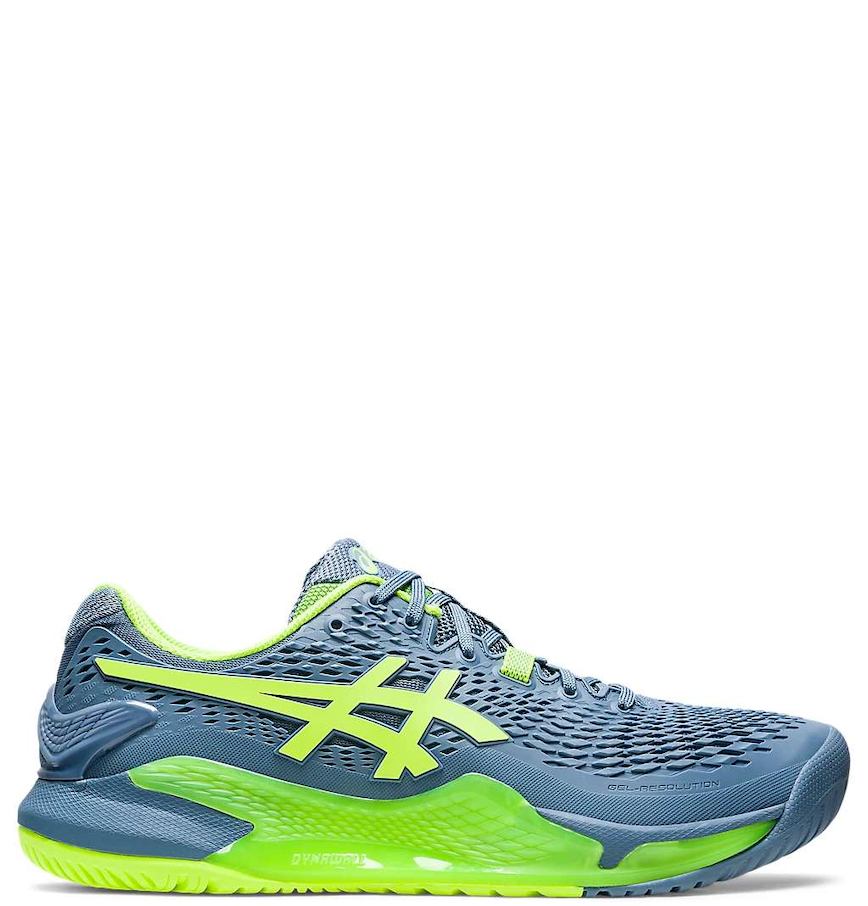  Giày Asics Gel Resolution 9 Steel 'Blue Green' 
