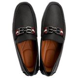  Giày Nam Bally Moccasin Driving Shoes 'Black' 