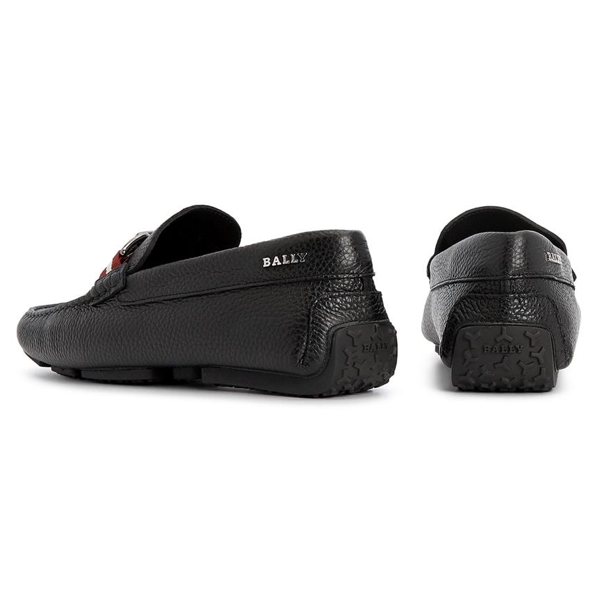  Giày Nam Bally Moccasin Driving Shoes 'Black' 