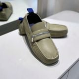  Giày Nam Burberry Sage Leather Zip Detail 'Green' 