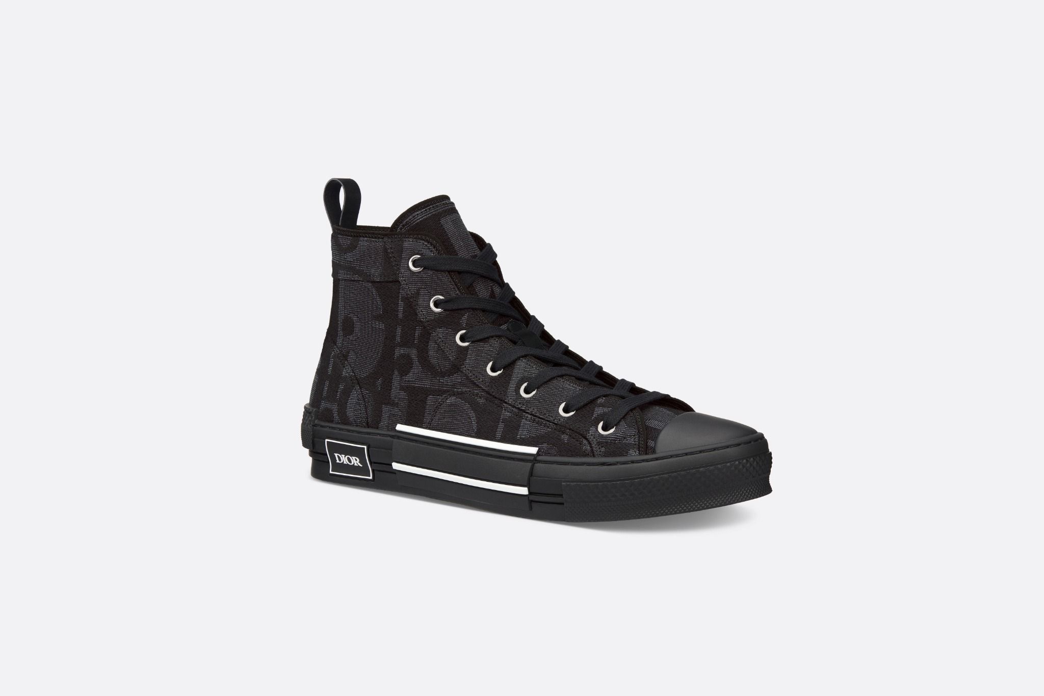 Giày Nam Dior B23 High-top Sneaker 'Black' 3SH126ZXX-H969