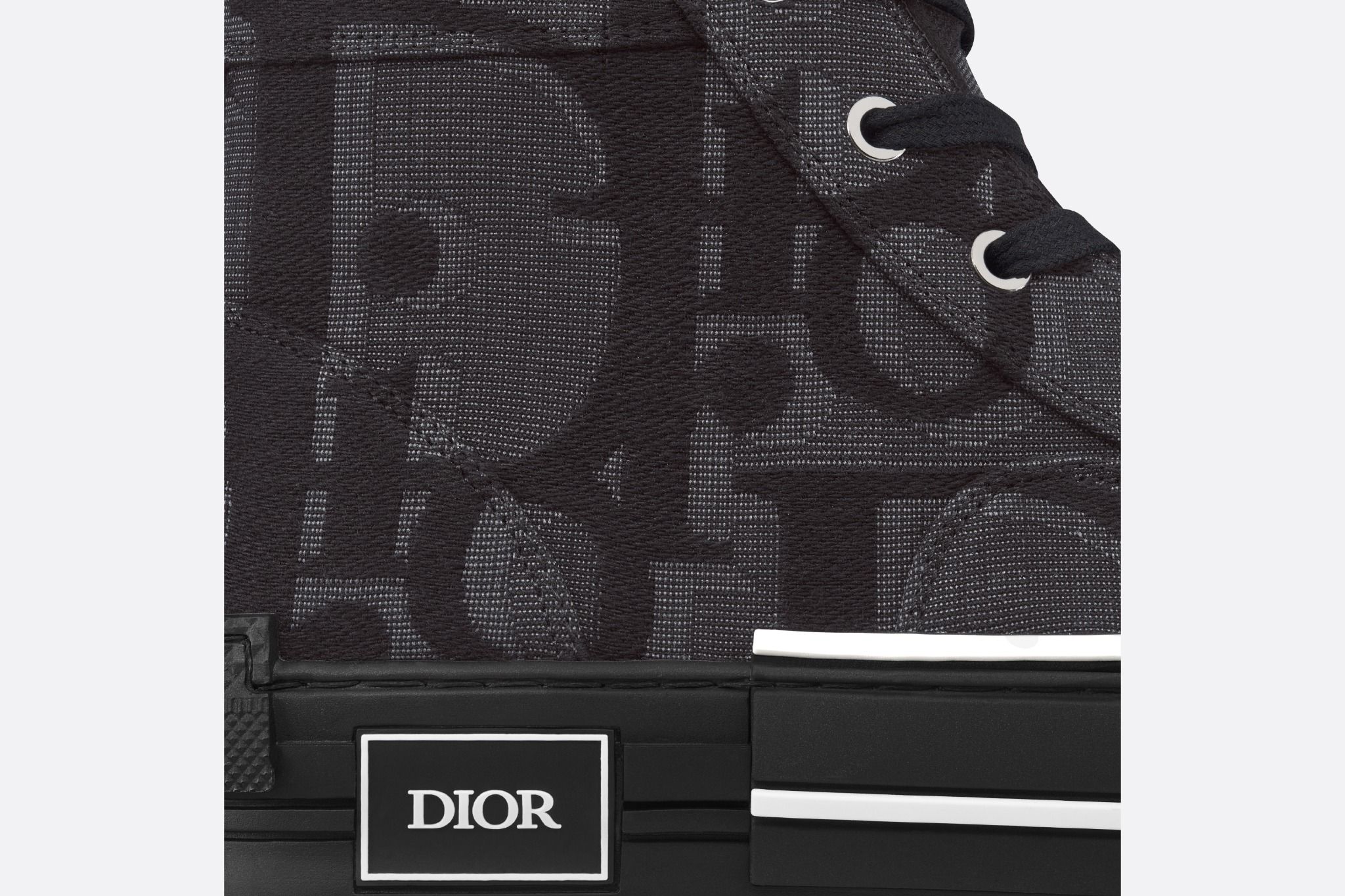 Giày Nam Dior B23 High-top Sneaker 'Black' 3SH126ZXX-H969