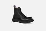  Giày Nam Dior Buffalo Lace-up Boot 'Black' 