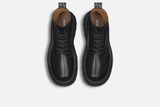  Giày Nam Dior Buffalo Lace-up Boot 'Black' 