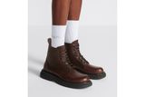  Giày Nam Dior Buffalo Lace-up Boot 'Brown' 