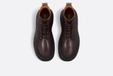  Giày Nam Dior Buffalo Lace-up Boot 'Brown' 