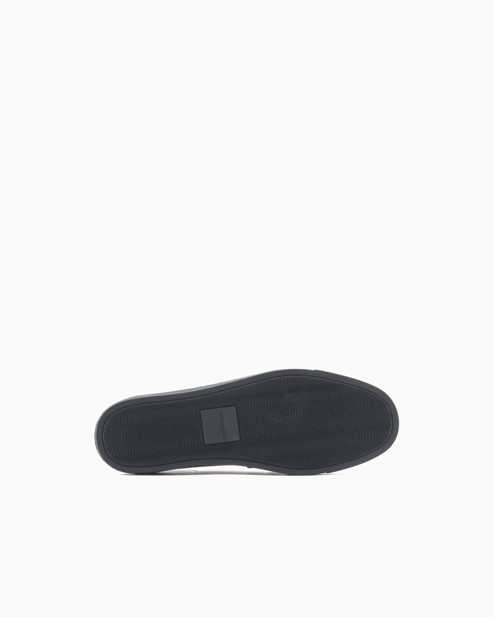  Giày Nam Giorgio Armani Slip-ons 'Black' 