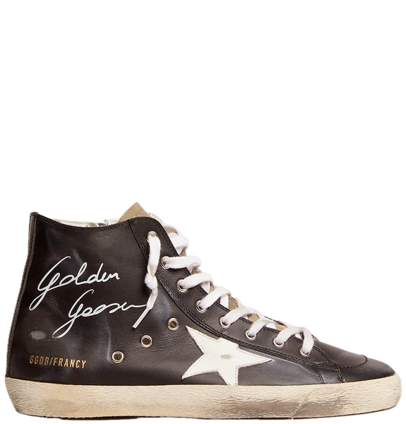  Giày Nam Golden Goose Francy 'Black' 