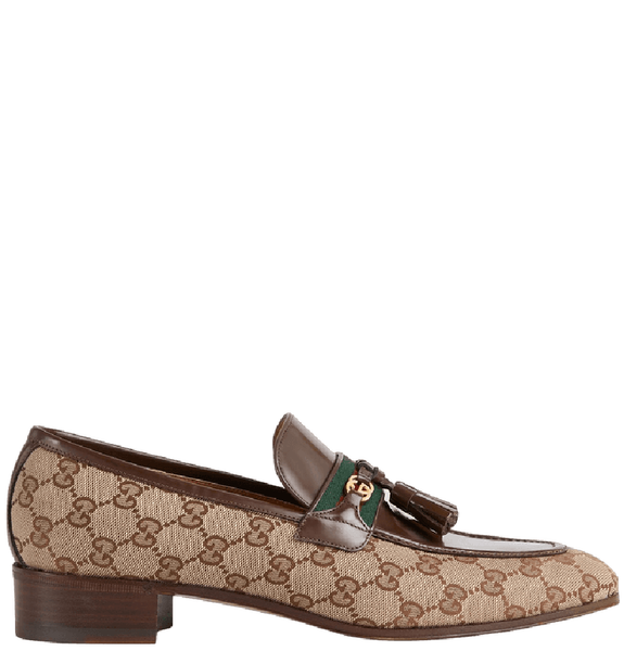  Giày Nam Gucci Loafer With Tassel 'Beige' 