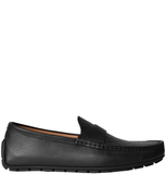  Giày Nam Gucci Micro Sima 'Black Leather' 