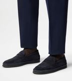 Giày Nam Tod's Loafers In Suede 'Blue' 