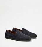  Giày Nam Tod's Loafers In Suede 'Blue' 