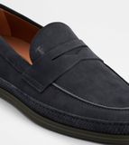  Giày Nam Tod's Loafers In Suede 'Blue' 