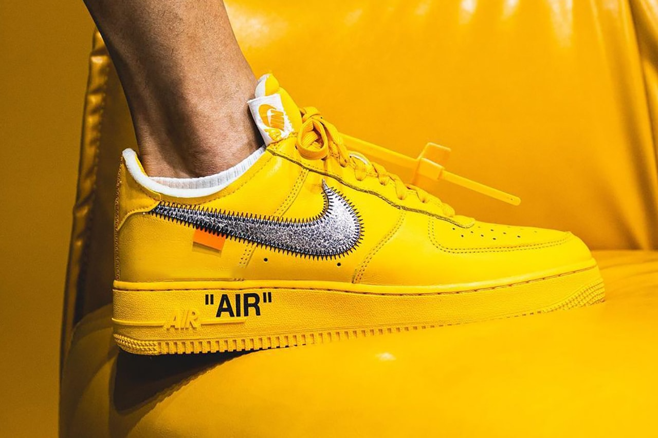  Giày Nike Air Force 1 Low 'Off-White ICA Gold' 