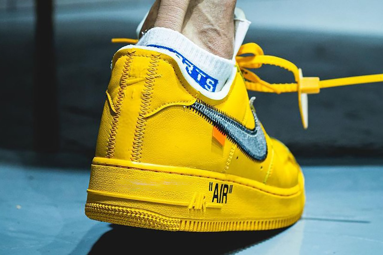  Giày Nike Air Force 1 Low 'Off-White ICA Gold' 