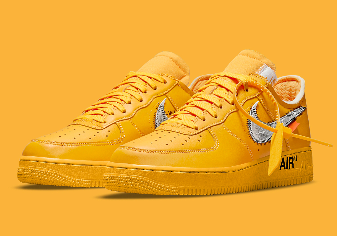  Giày Nike Air Force 1 Low 'Off-White ICA Gold' 