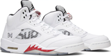  Giày Nike x Supreme Air Jordan 5 Retro 'White' 