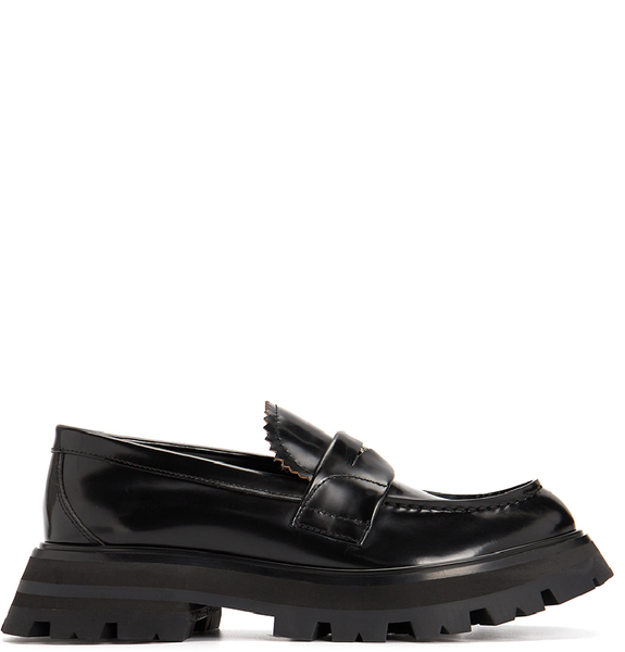  Giày Nữ Alexander McQueen Loafers 'Black' 