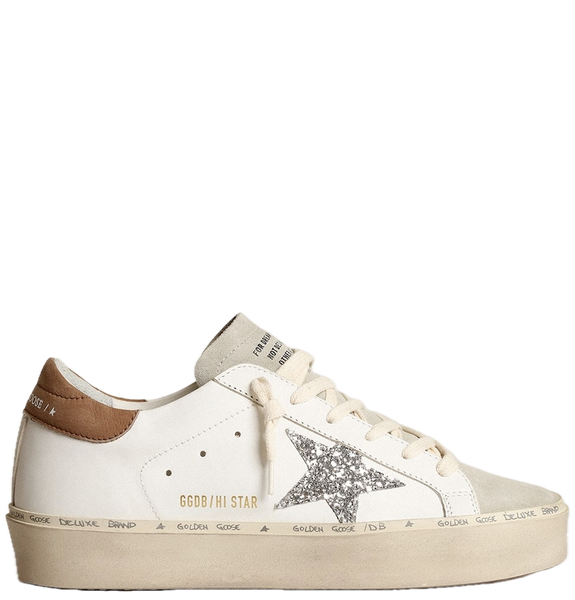  Giày Nữ Golden Goose Hi Star 'White' 
