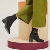  Giày Nữ Hermes Volver 60 Ankle Boot 'Noir' 