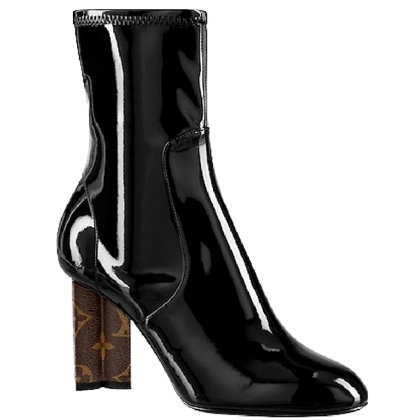  Giày Nữ Louis Vuitton Silhouette Ankle Boots 'Black' 
