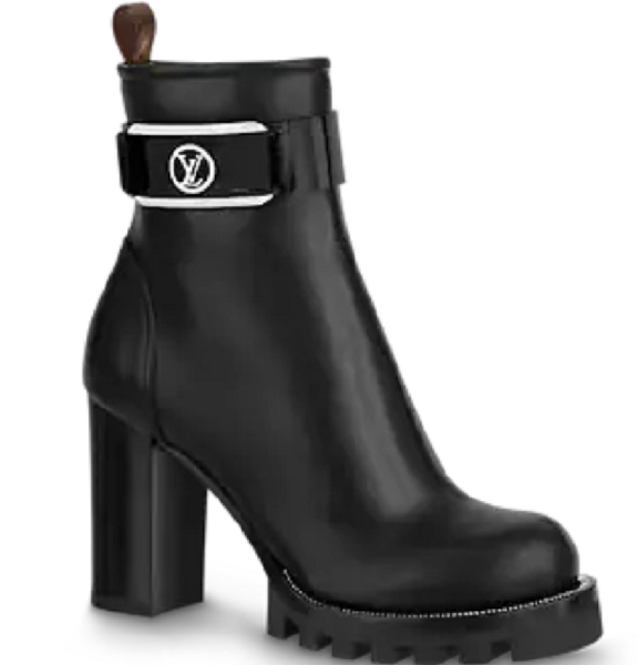  Giày Nữ Louis Vuitton Star Trail Ankle Boots 'Black' 