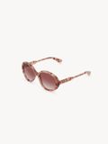  Kính Chloe Gayia Sunglasses 'Rose Havana' 