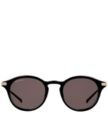  Kính Gucci Round Frame Sunglasses 'Black' 