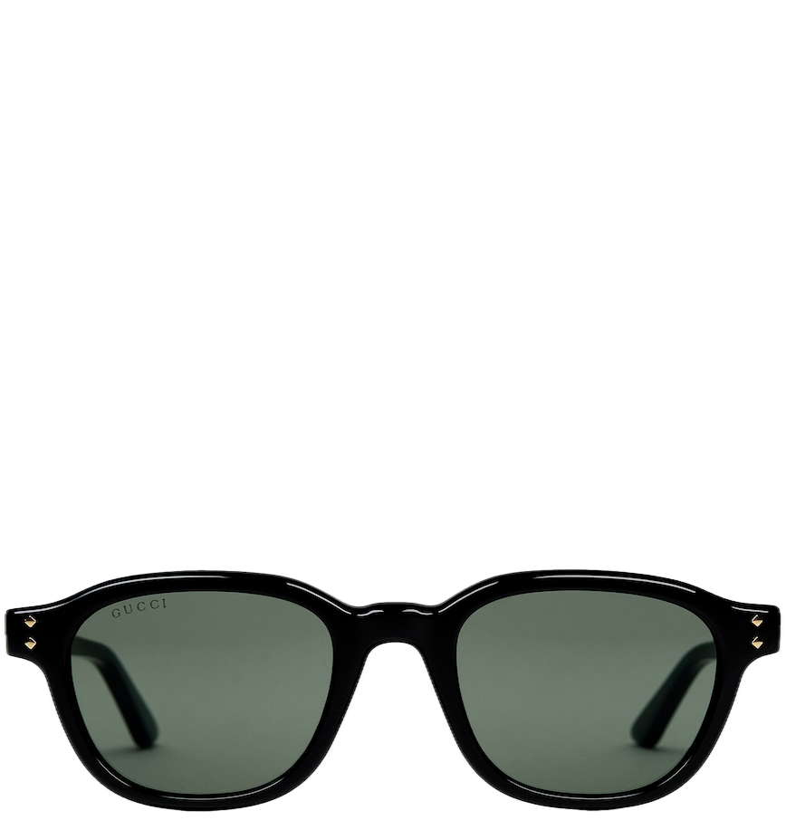  Kính Gucci Round Frame Sunglasses 'Black' 