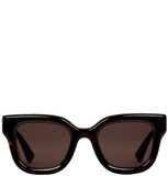  Kính Nữ Gucci Round Frame Sunglasses 'Brown' 