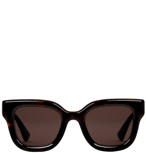  Kính Nữ Gucci Round Frame Sunglasses 'Brown' 