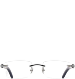  Kính Nam Cartier Signature C Eyeglasses 'Black' 