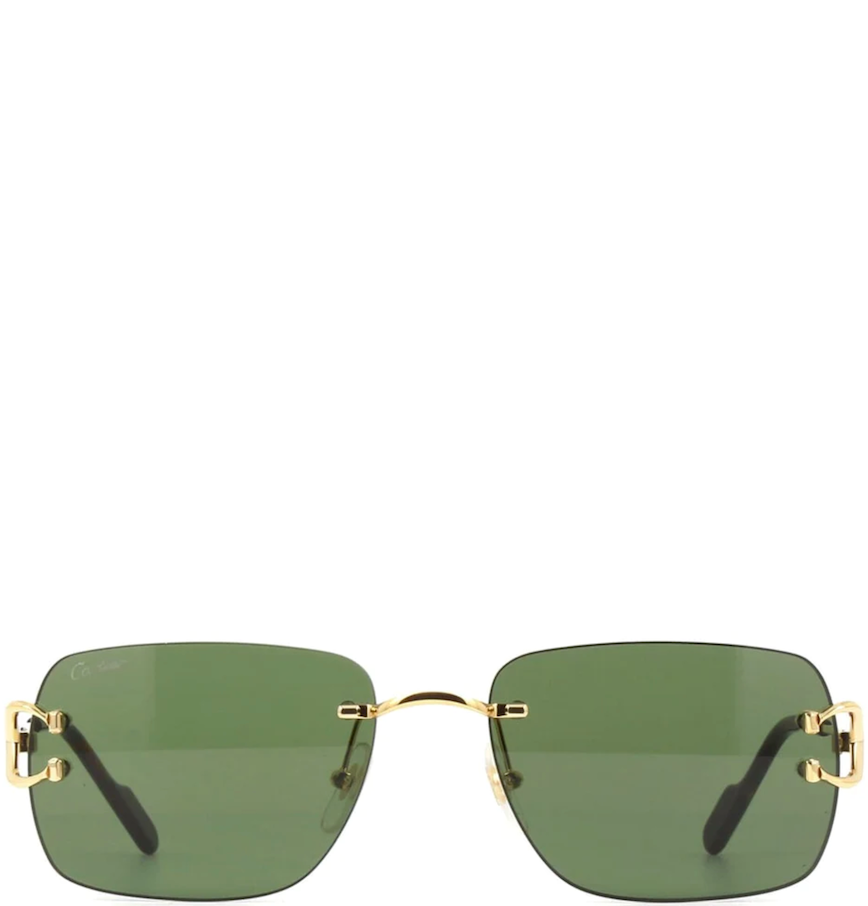  Kính Nam Cartier Signature C Sunglasses 'Green' 