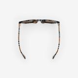  Kính Nữ Burberry Tubular Round Sunglasses 'Sand' 