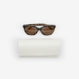  Kính Nữ Burberry Tubular Round Sunglasses 'Sand' 