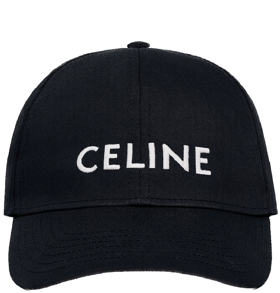  Mũ Nam Celine Baseball Cap In Cotton 'Black' 