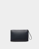  Túi Bally Mythos Pouch In Recycled Leather 'Navy' 