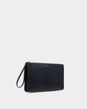  Túi Bally Mythos Pouch In Recycled Leather 'Navy' 