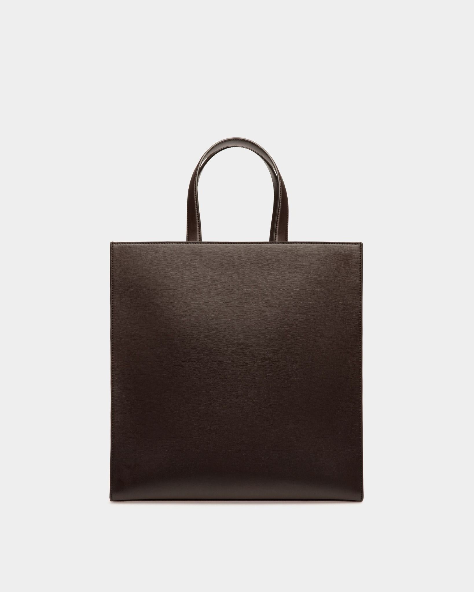  Túi Bally Mythos Tote In Recycled Leather 'Ebano' 