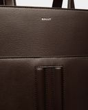  Túi Bally Mythos Tote In Recycled Leather 'Ebano' 
