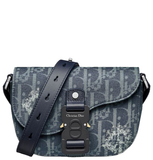  Túi Dior x Denim Tears Saddle Pouch 'Blue' 