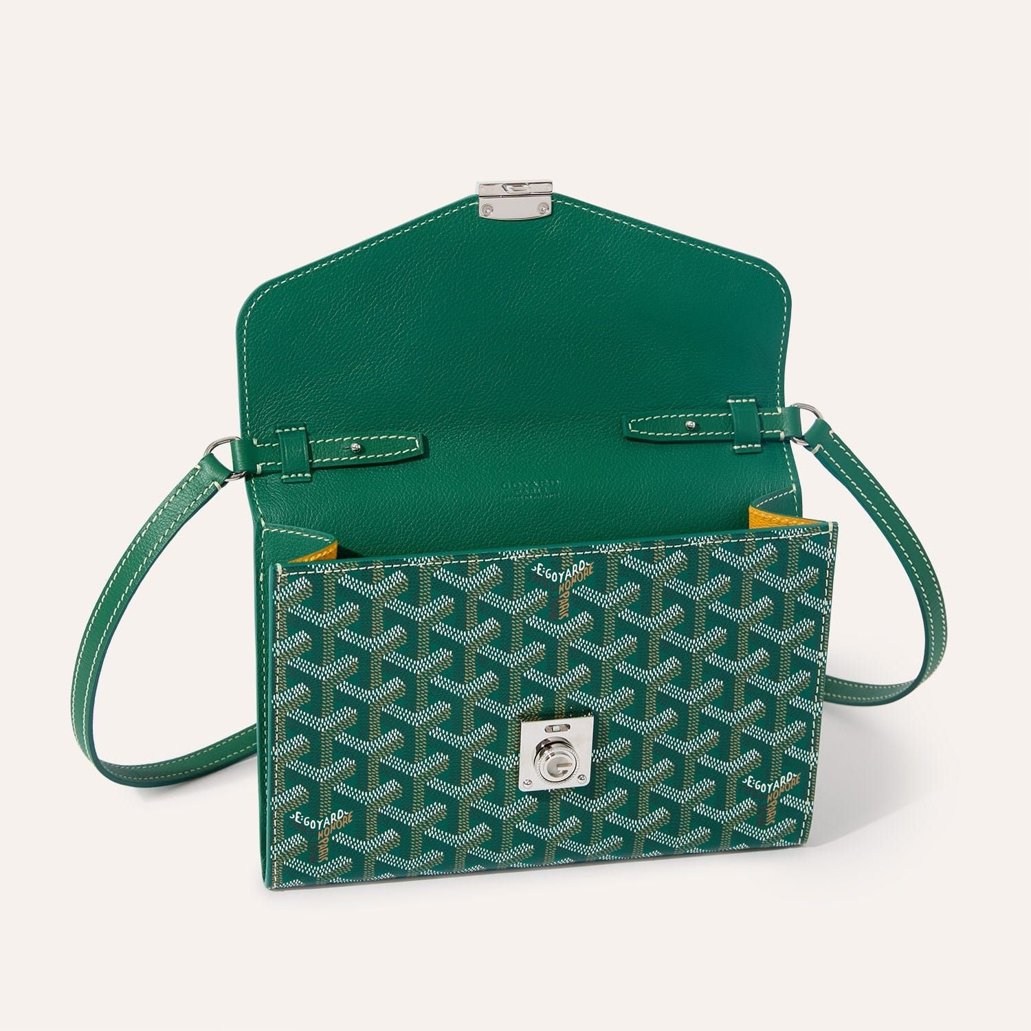  Túi Goyard Chypre Wallet-Pouch 'Green' 