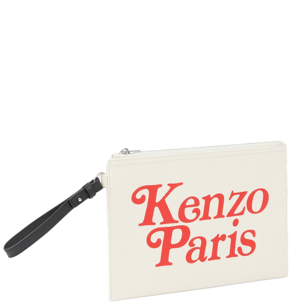  Túi Kenzo Utility Large Canvas Pouch 'Ecru' 