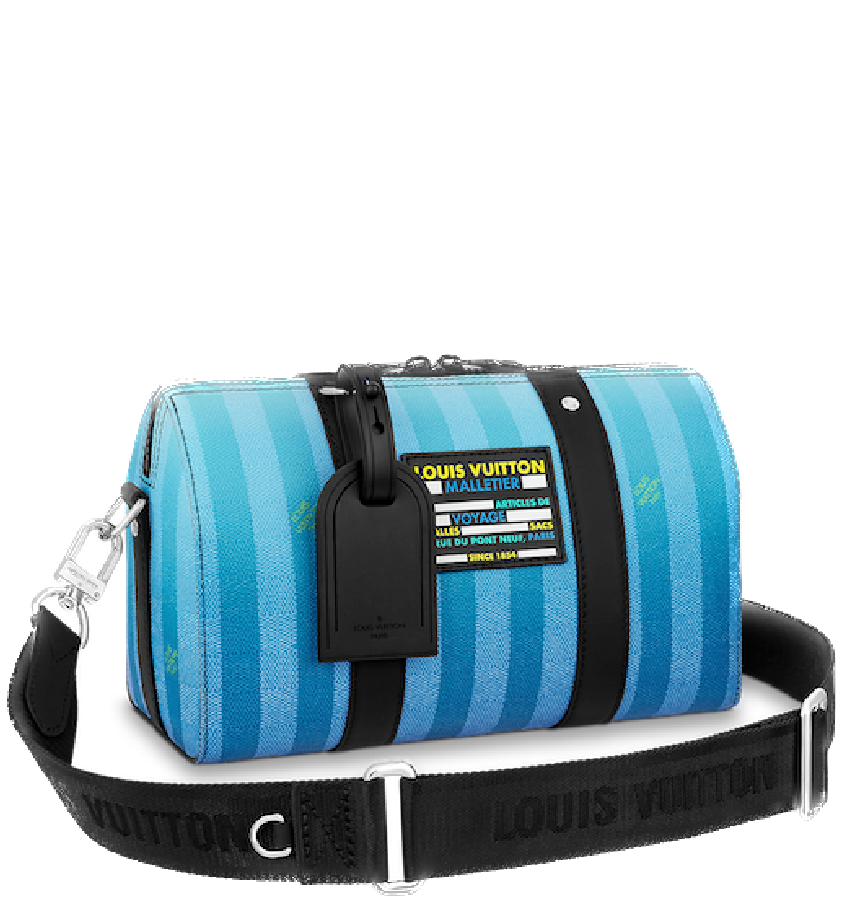  Túi Nam Louis Vuitton City Keepall Gradient 'Blue' 